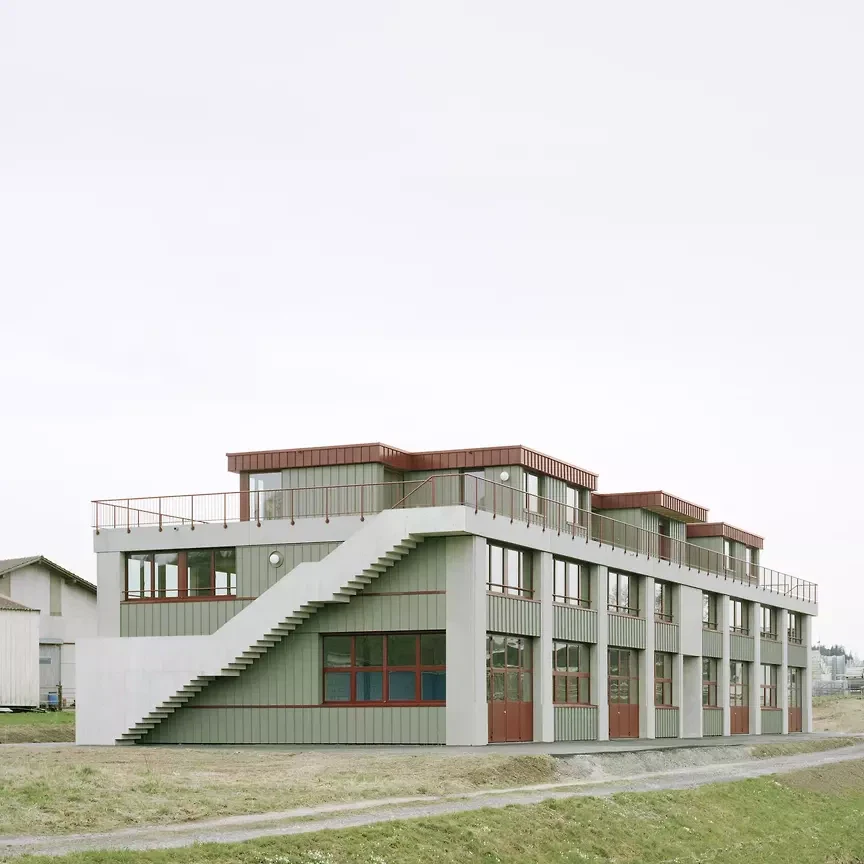 Swiss Arc Award Sieger Mehrzweckgebaeude Forel