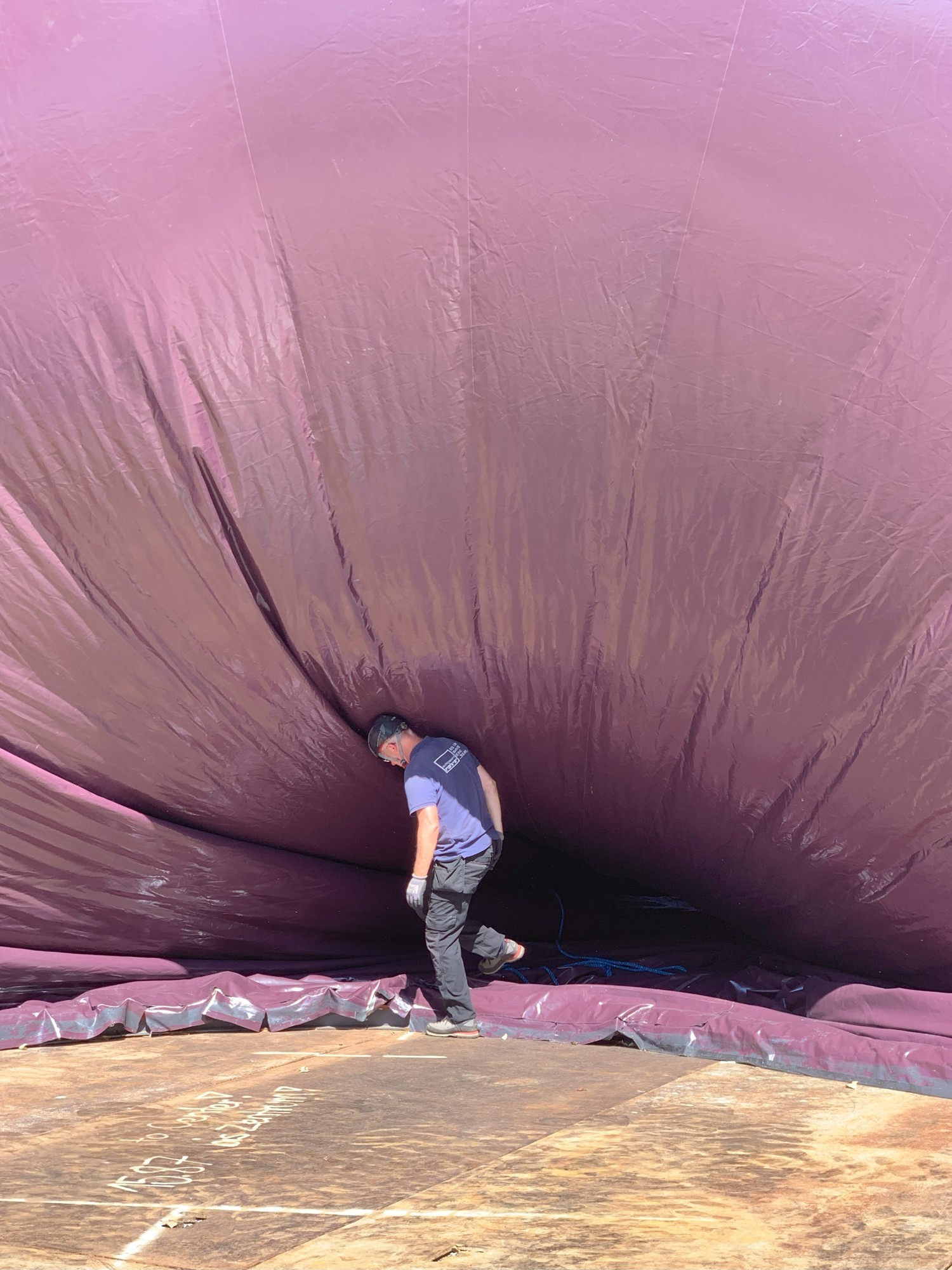 Aufbau der Ark Nova im August 2025