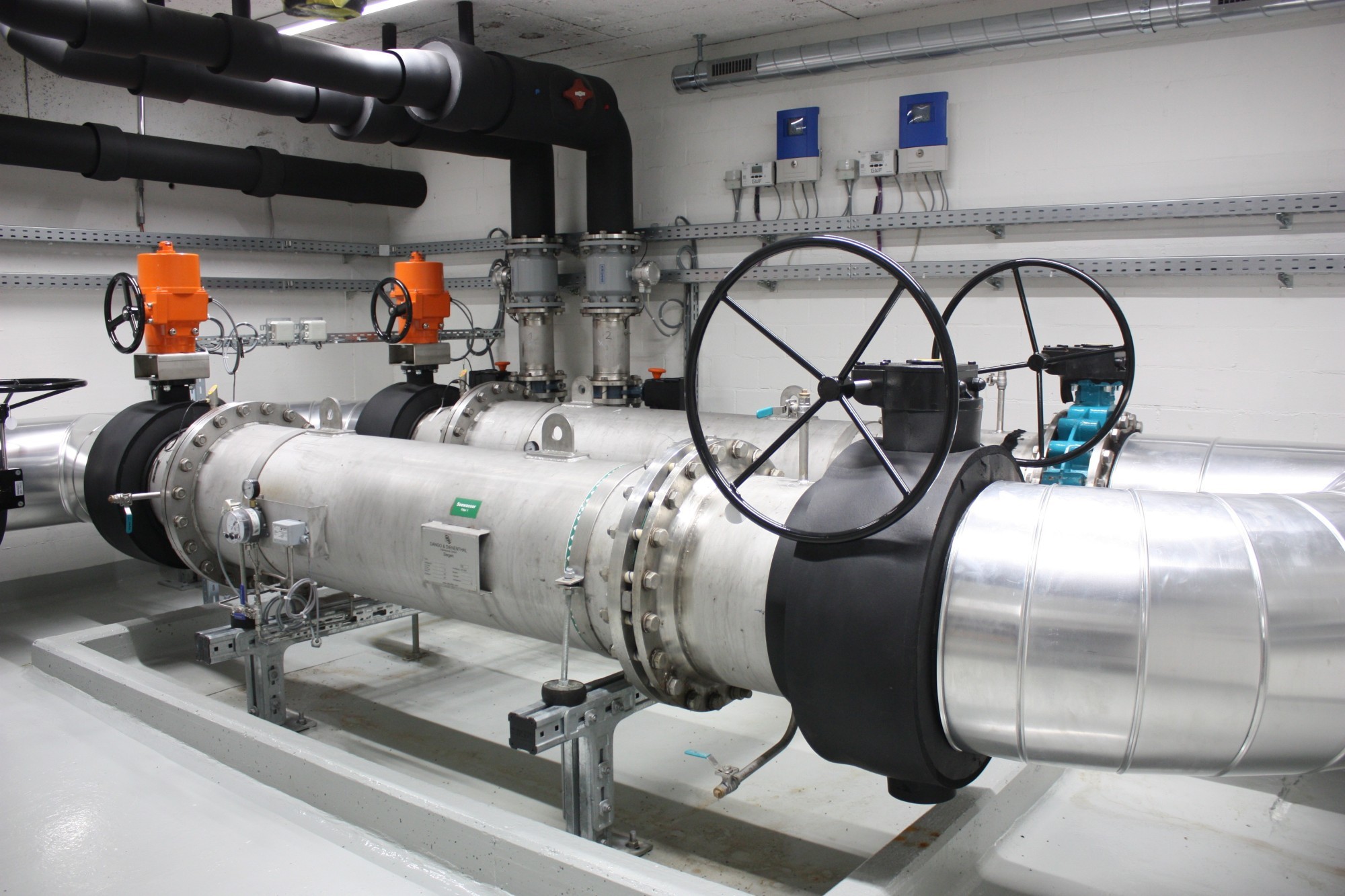 See-Energiezentrale Inseliquai in Luzern: die Seewasserfilter