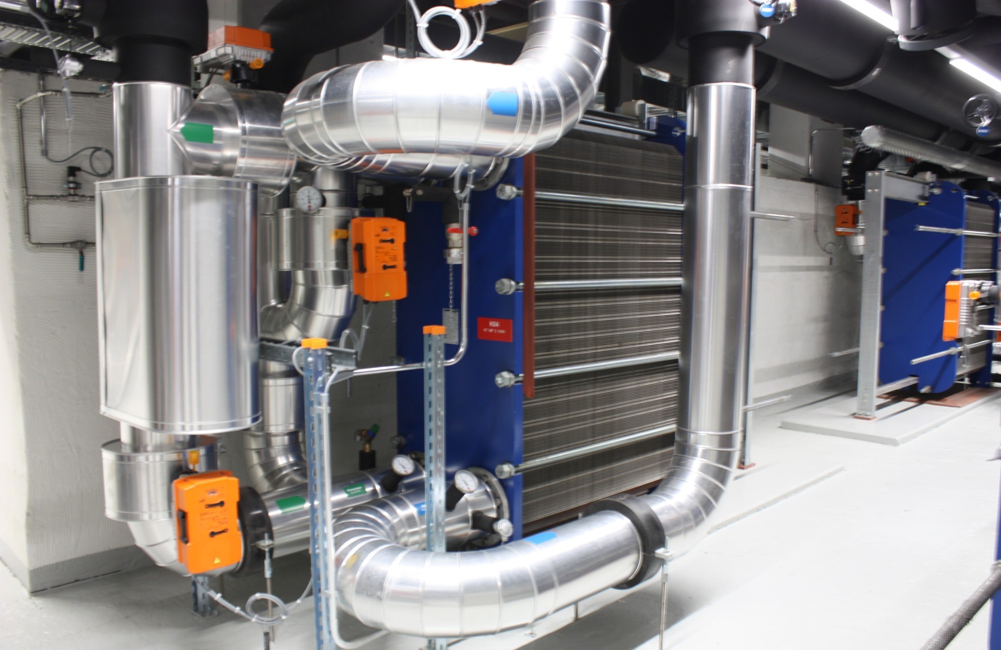 See-Energiezentrale in Luzern: Wärmetauscher