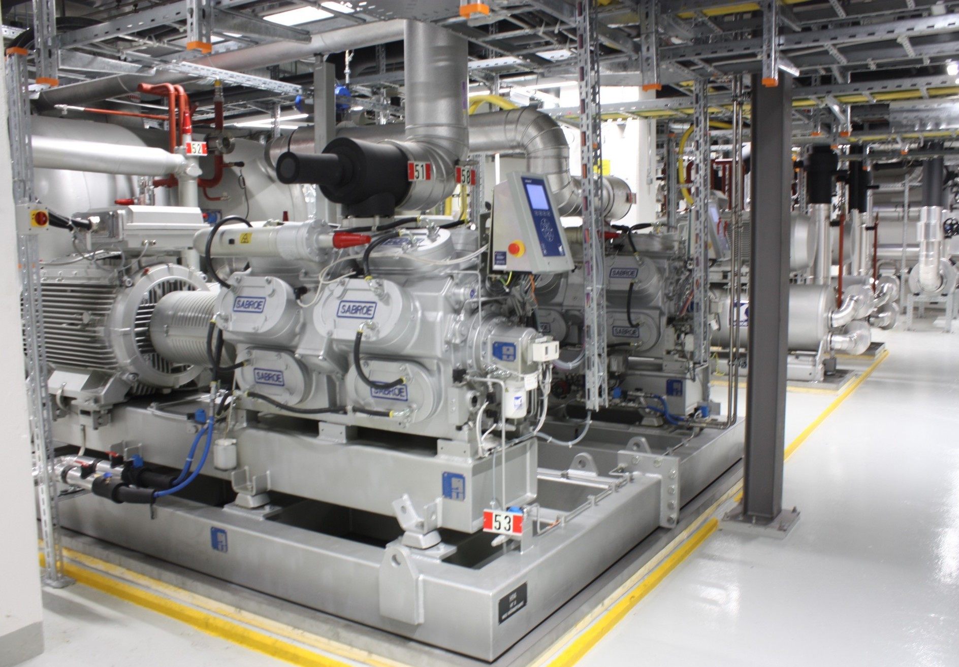 See-Energiezentrale Inseliquai in Luzern: Wärmepumpen