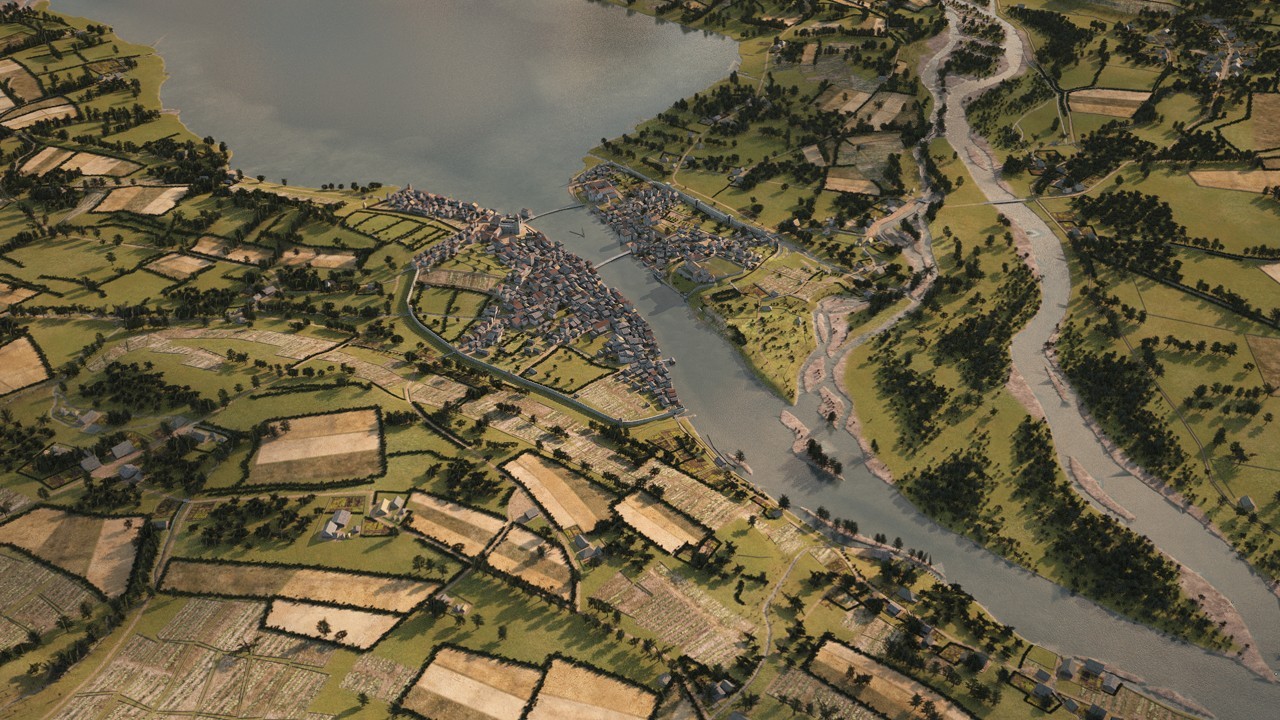 Bild 1 - Historische Stadtmodell von Zürich