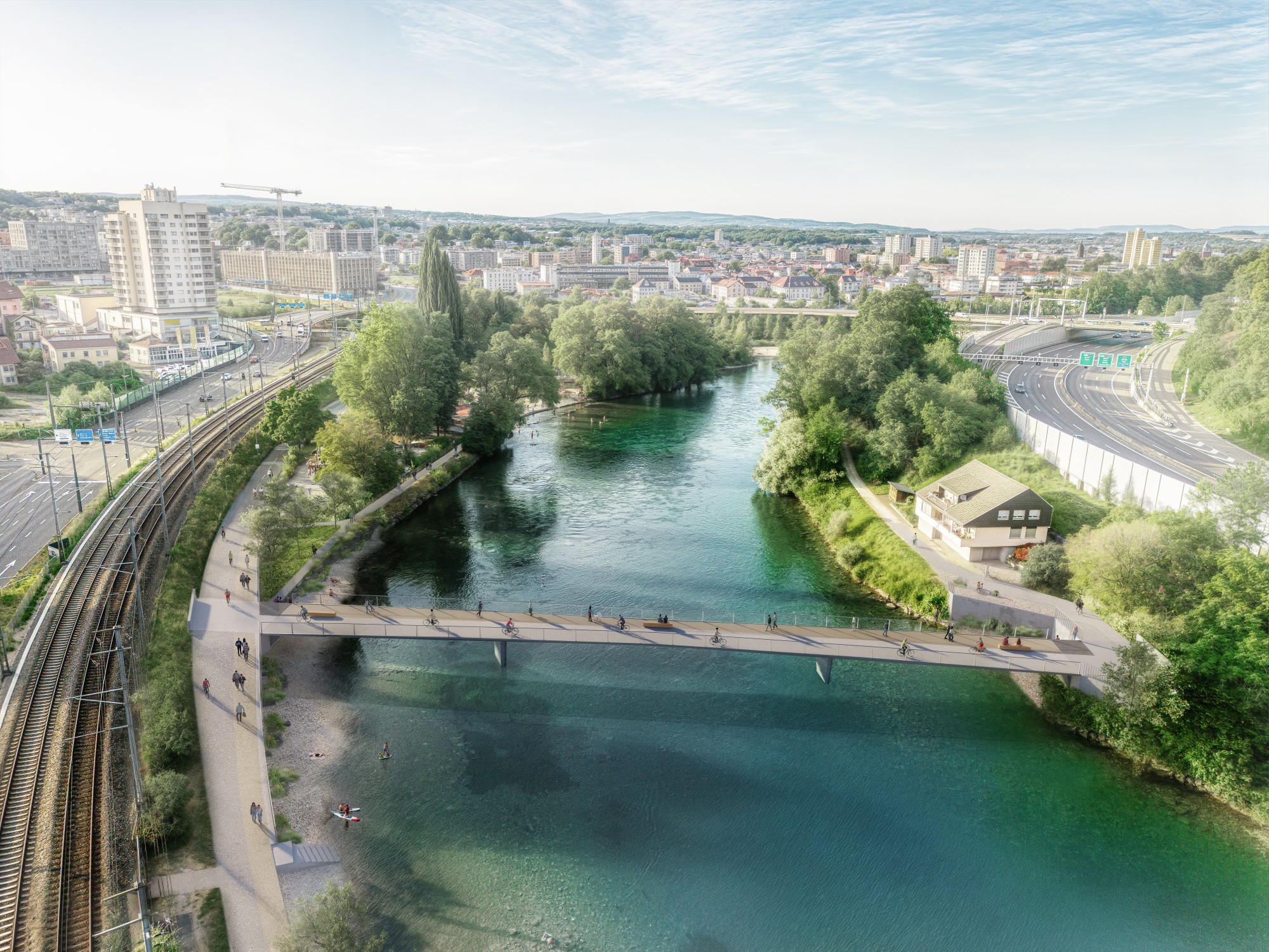 Reussbrücke_Visualisierung 2 (Quelle Team Masotti)