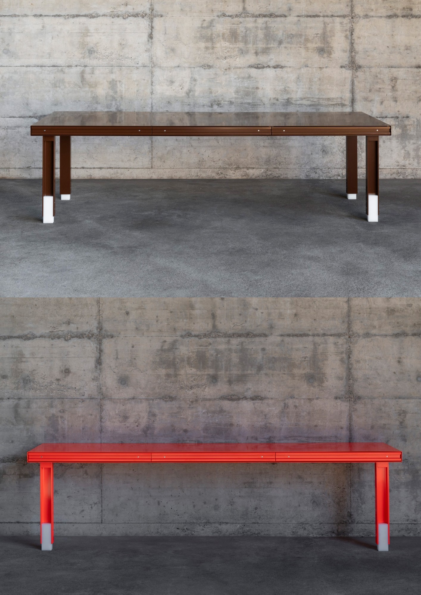 Kollektion «Bent Aluminium» (Beispiele)