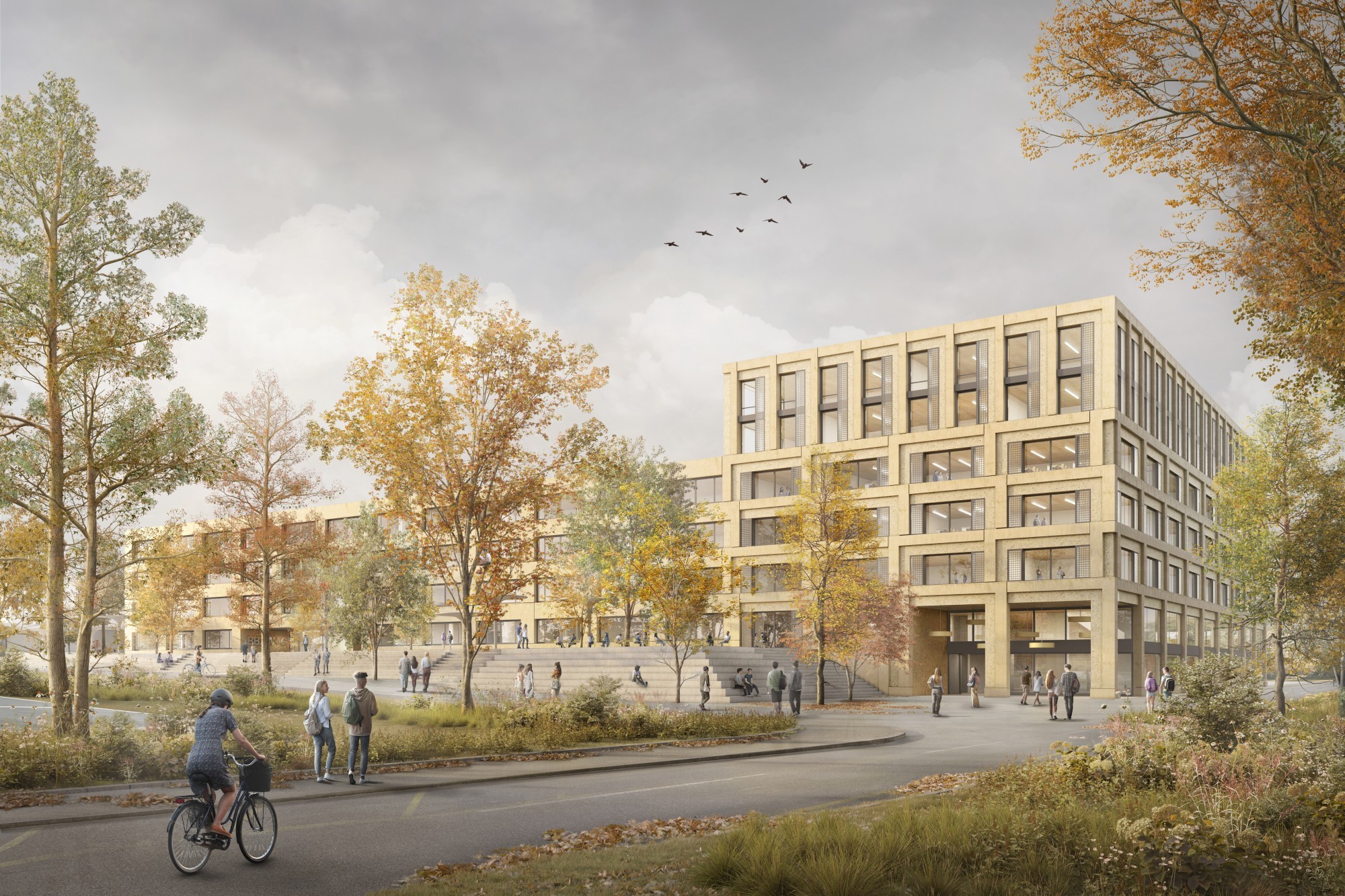 Sursee_Visualisierung_Aussenansicht_BBZW+G