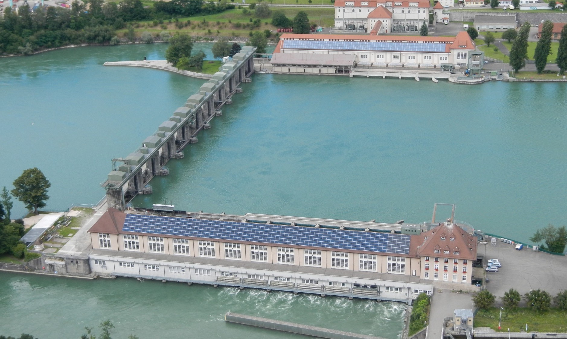 Das Wasserkraftwerk in Augst BL