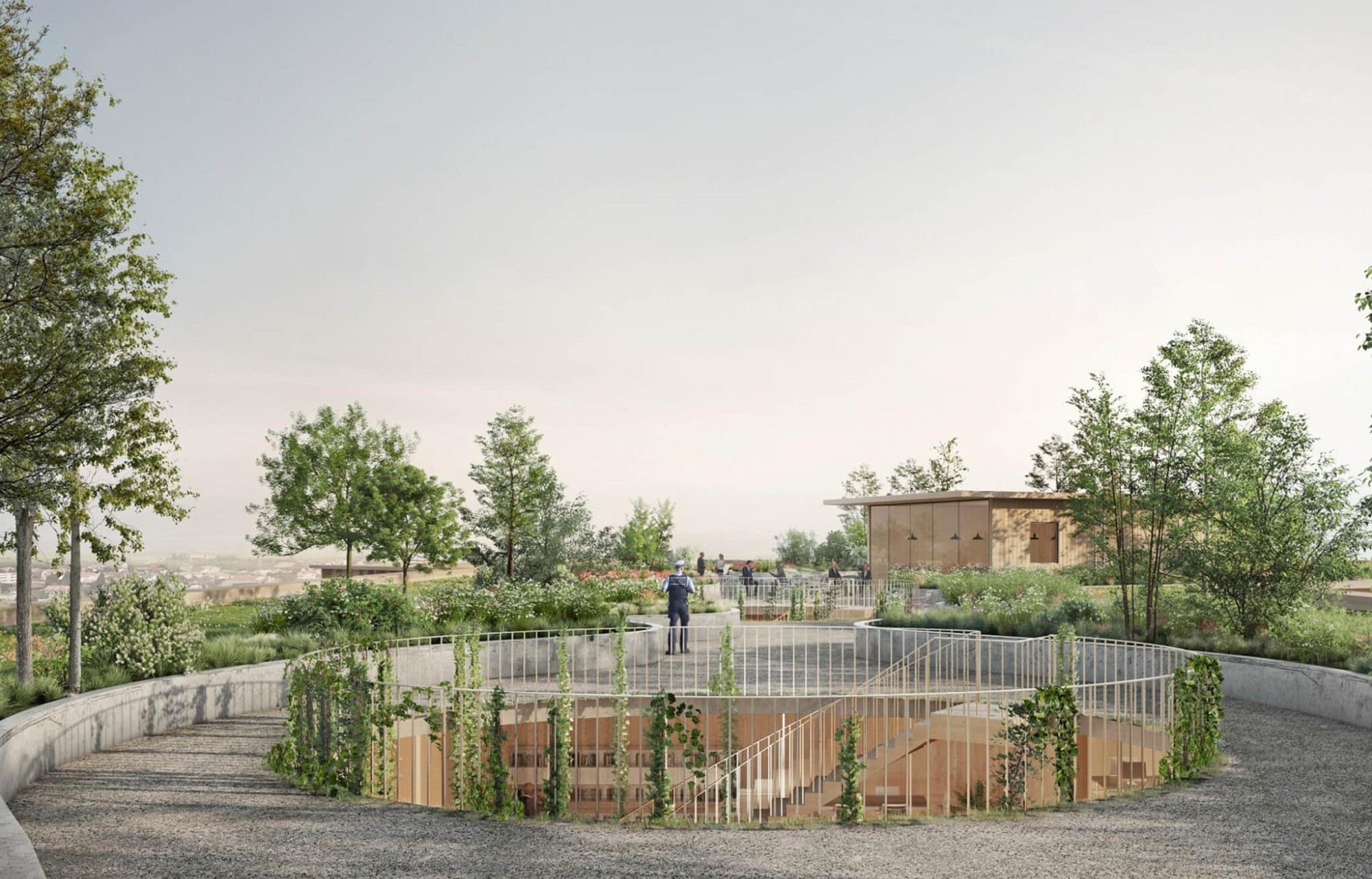 Visualisierung des geplanten IVZ in St. Margrethen SG