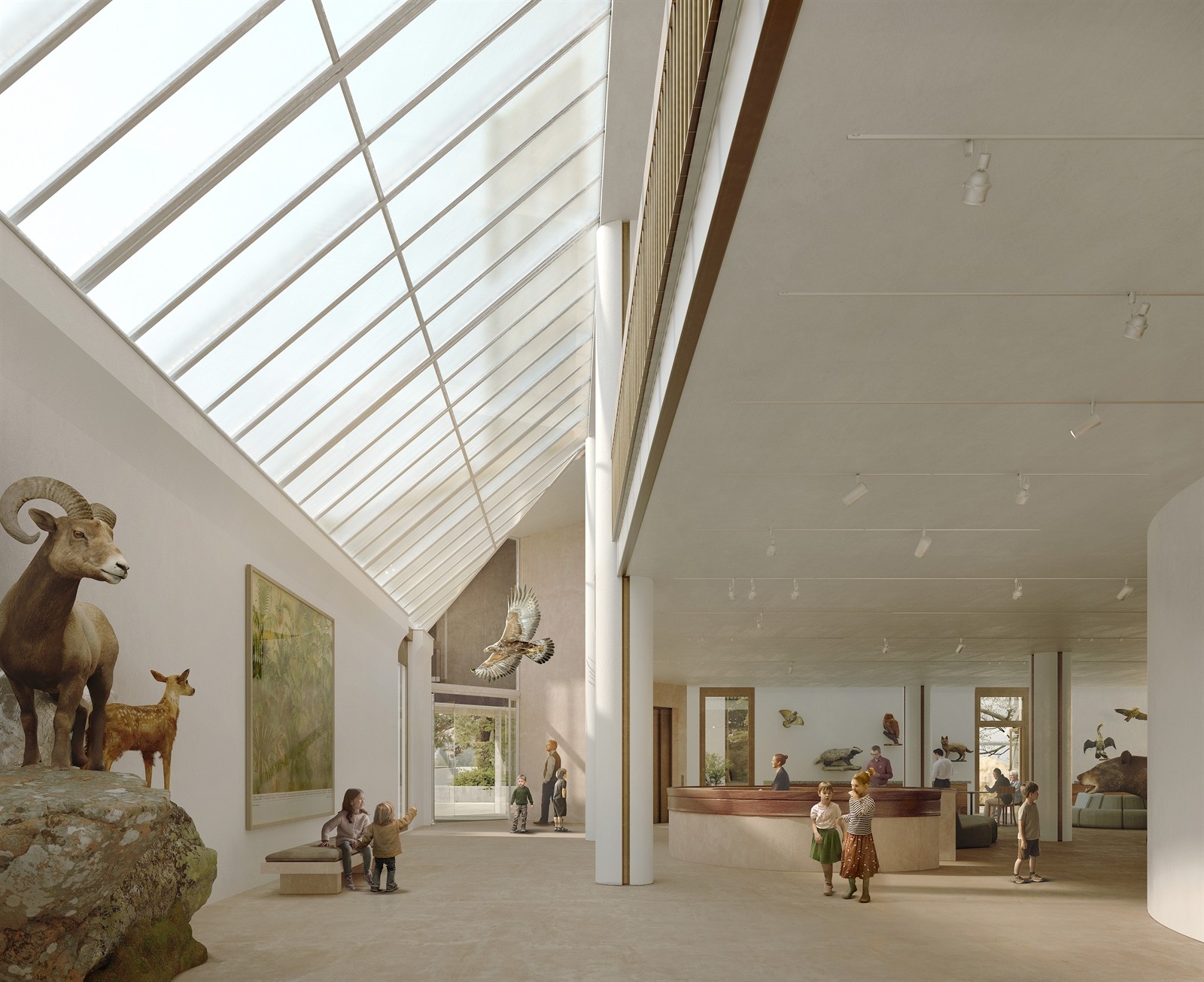 Erweiterung Bündner Naturmuseum (Innenansicht)