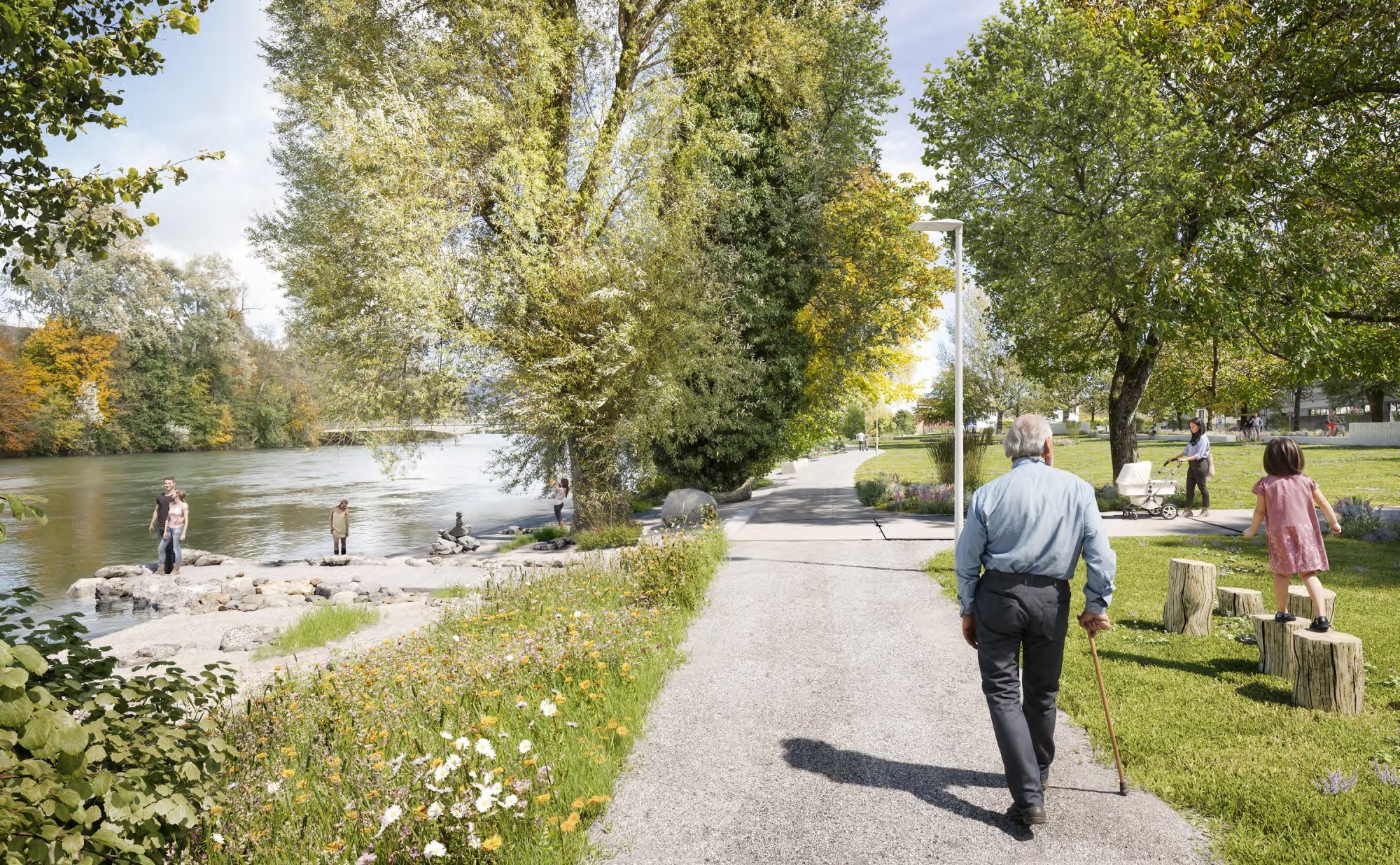 Aareifer Süd, Teil Ost (Visualisierung)