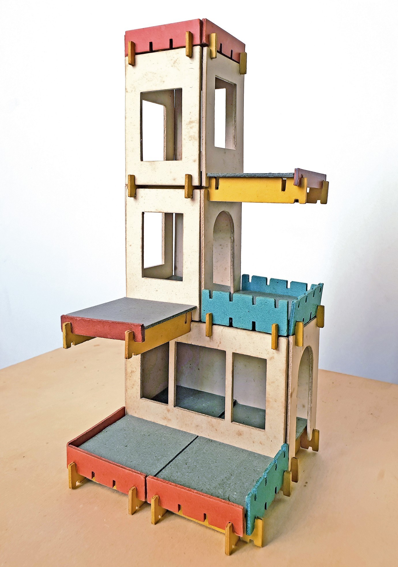 Elba Bouwdoos Baukasten, N.V. Plaatmetaalindustrie Van Mouwerik en Bal, Niederlande, ca. 1940: