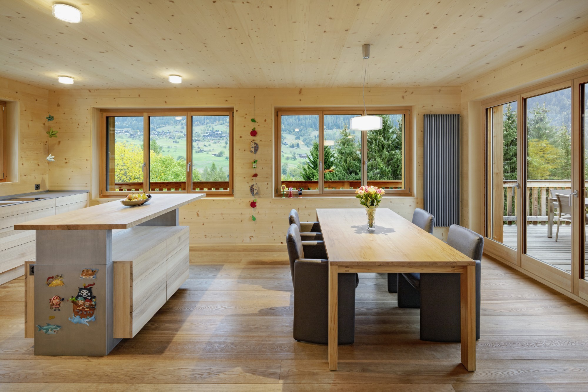 Das Innere von Daniel Albrechts Mondhaus