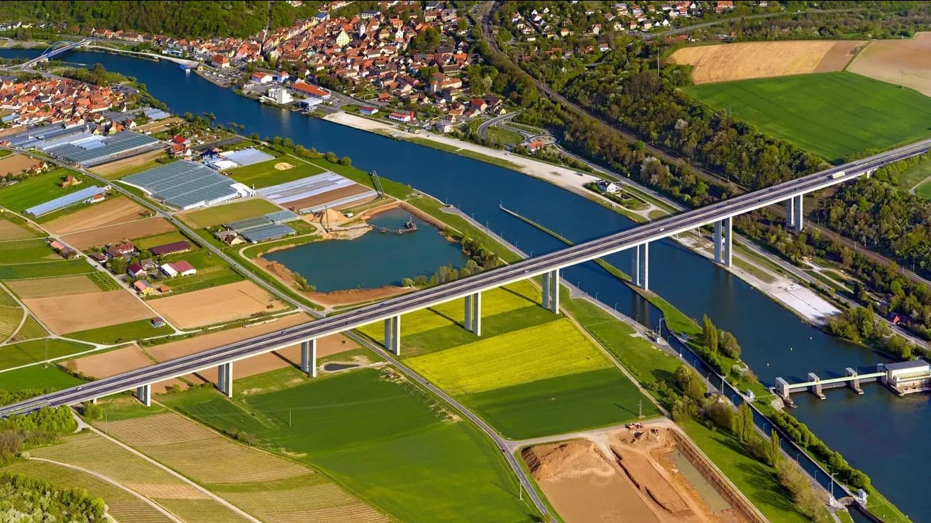 Implenia - Brücke Marktbreit