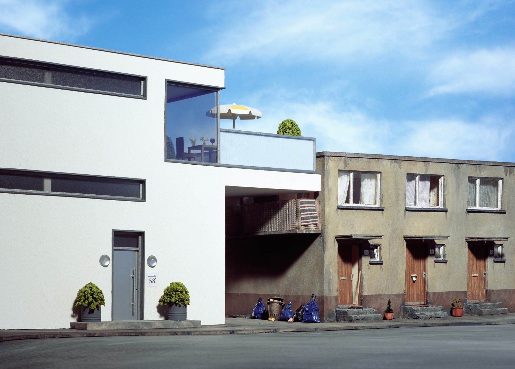 Eine Miniatur des Frankfurter Künstlers Frank Kunert