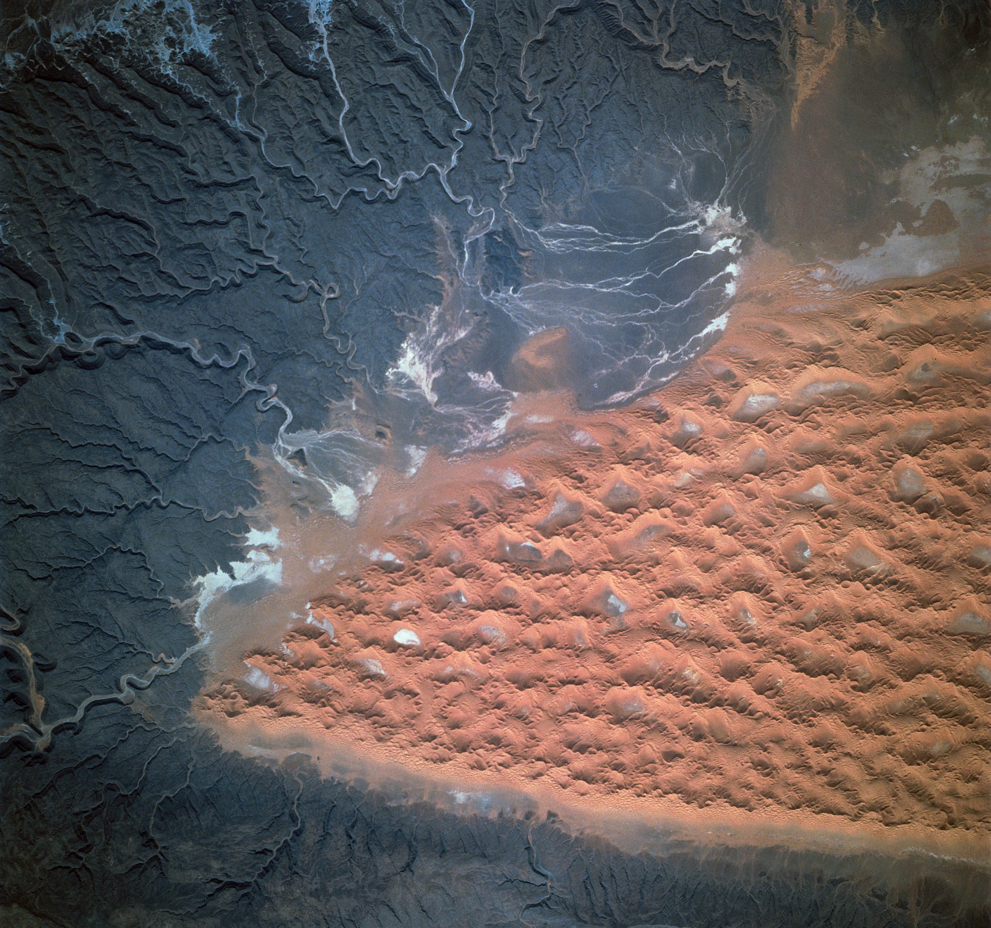 Sanddünen in der Sahara