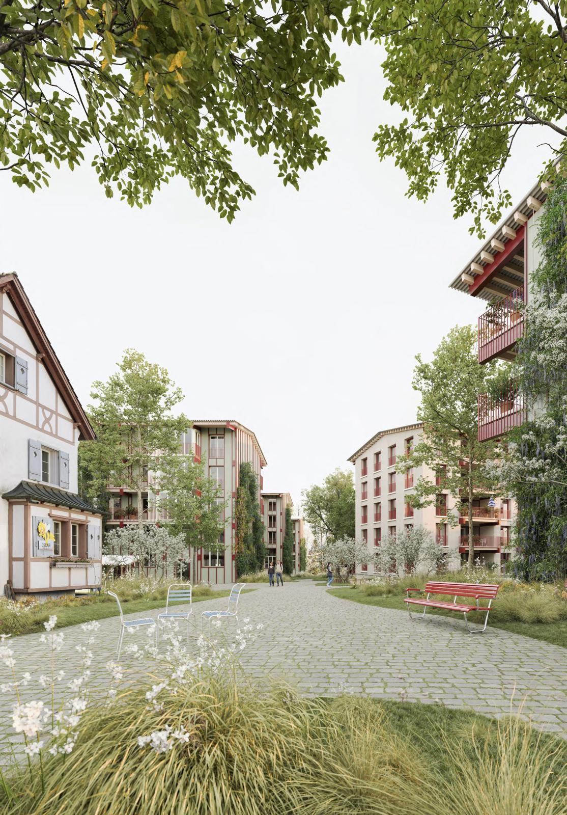 Visualisierung Gestaltungsplan Ober Emmenweid Emmen LU