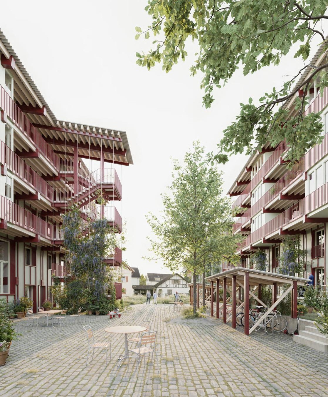 Visualisierung Gestaltungsplan Ober Emmenweid Emmen LU