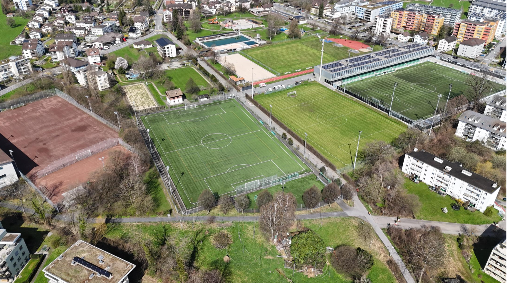 Sport- und Freizeitanlage Kleinfeld in Kriens