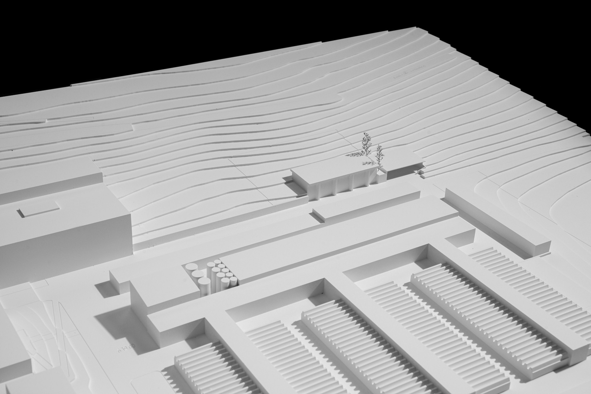 Modellfoto Siegerprojekt neues Bienenforschungszentrum Posieux