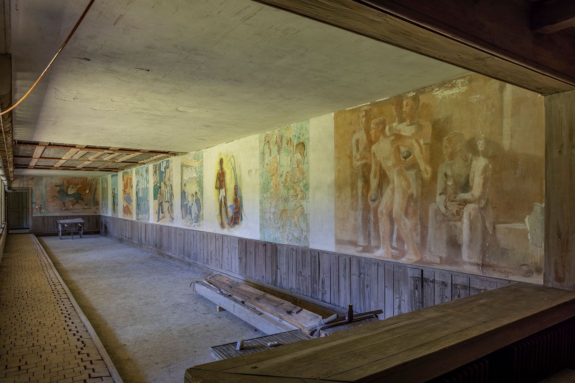 Historische Parkanlage am Römerholz in Winterthur Bocciabahn