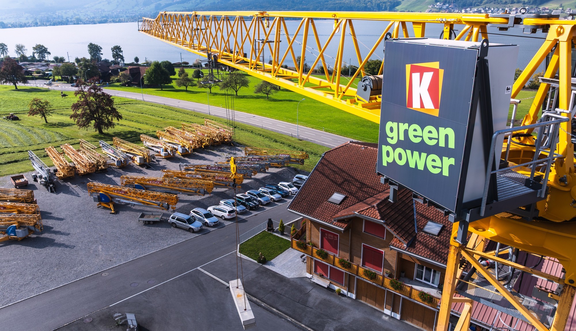 Energierückgewinnung bei Kranen