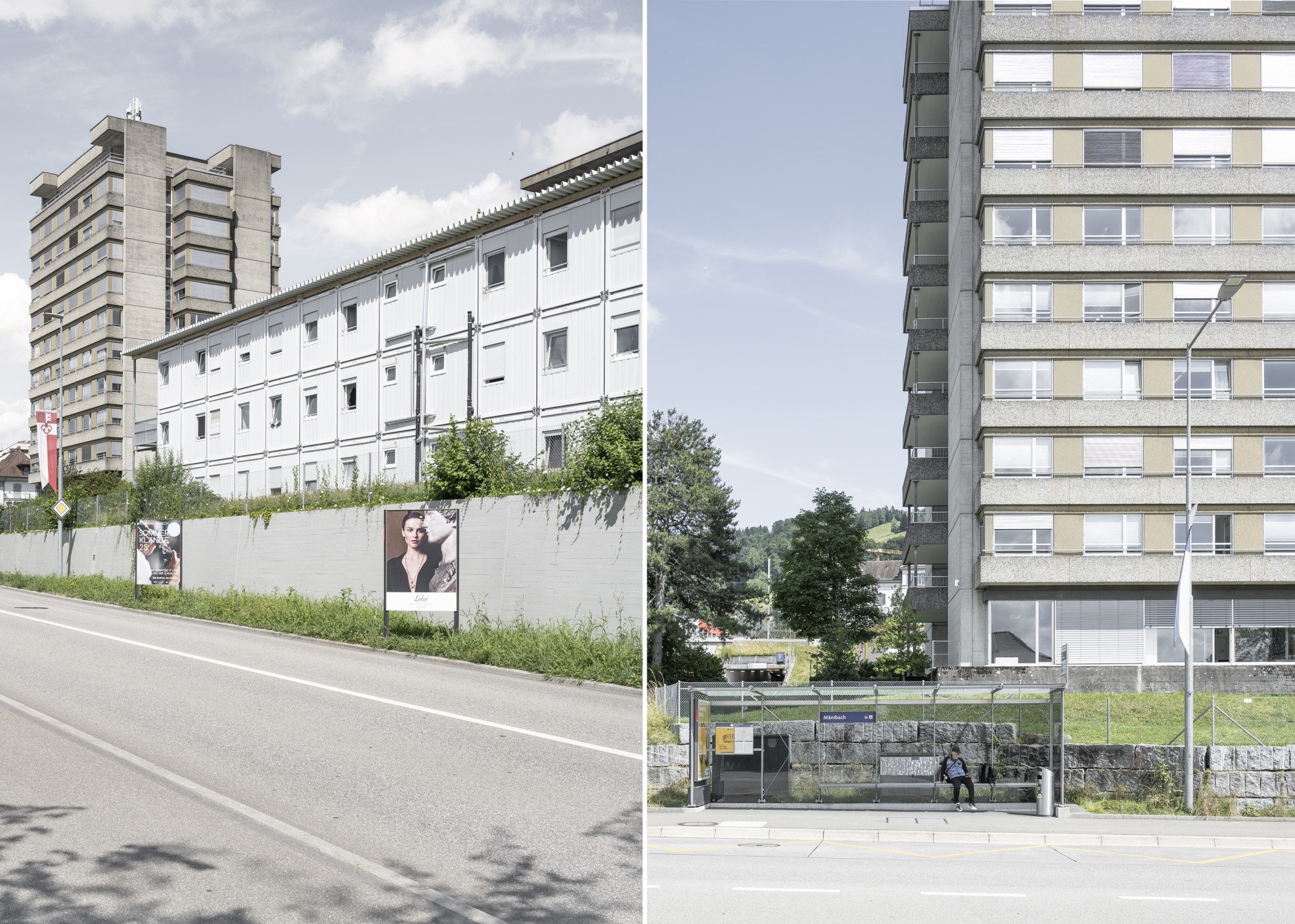 Asylunterkunft im ehemaligen Kantonsspital in Zug.