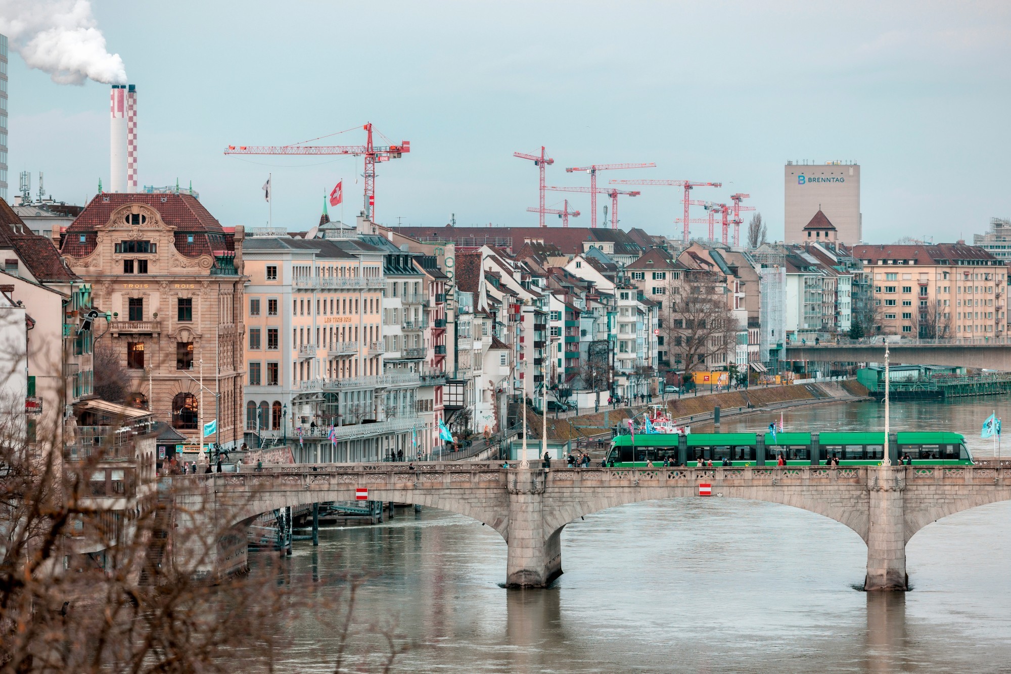 Mittlere Brücke in Basel