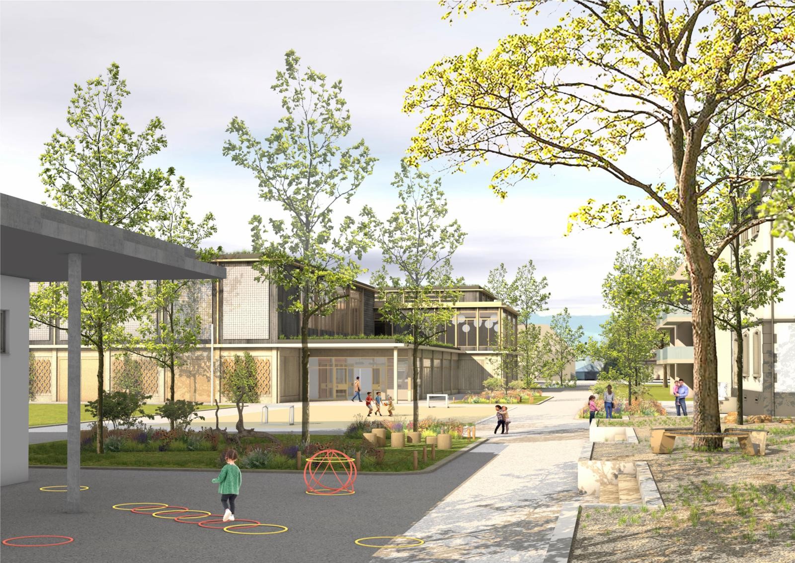 Erweiterung Schulanlage Hagendorn Cham ZG