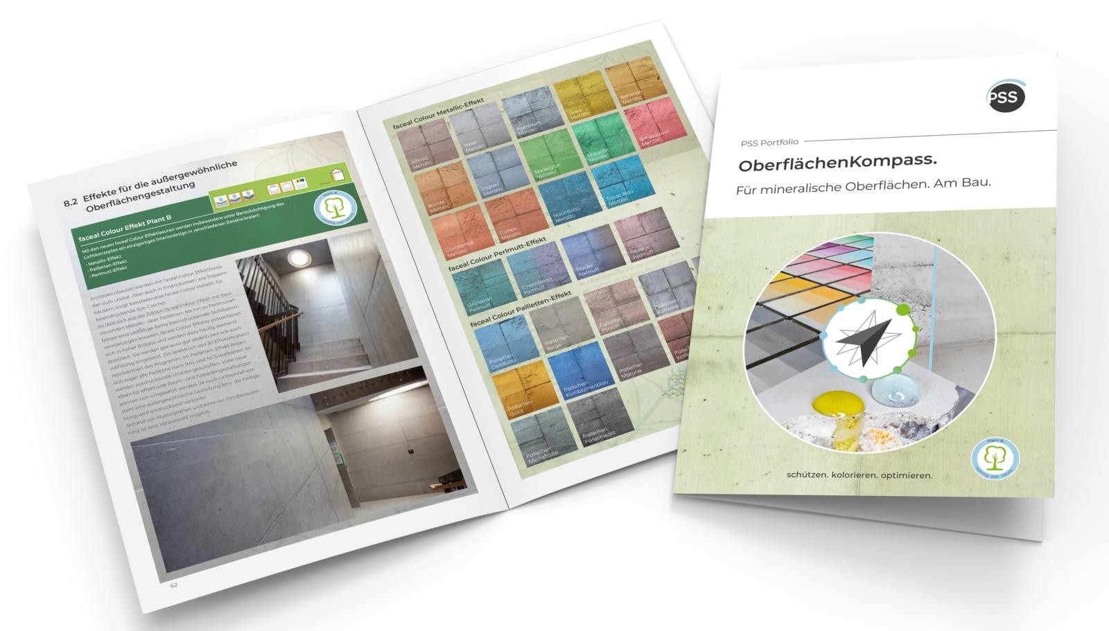 Oberflächenkompass der PSS Interservice AG