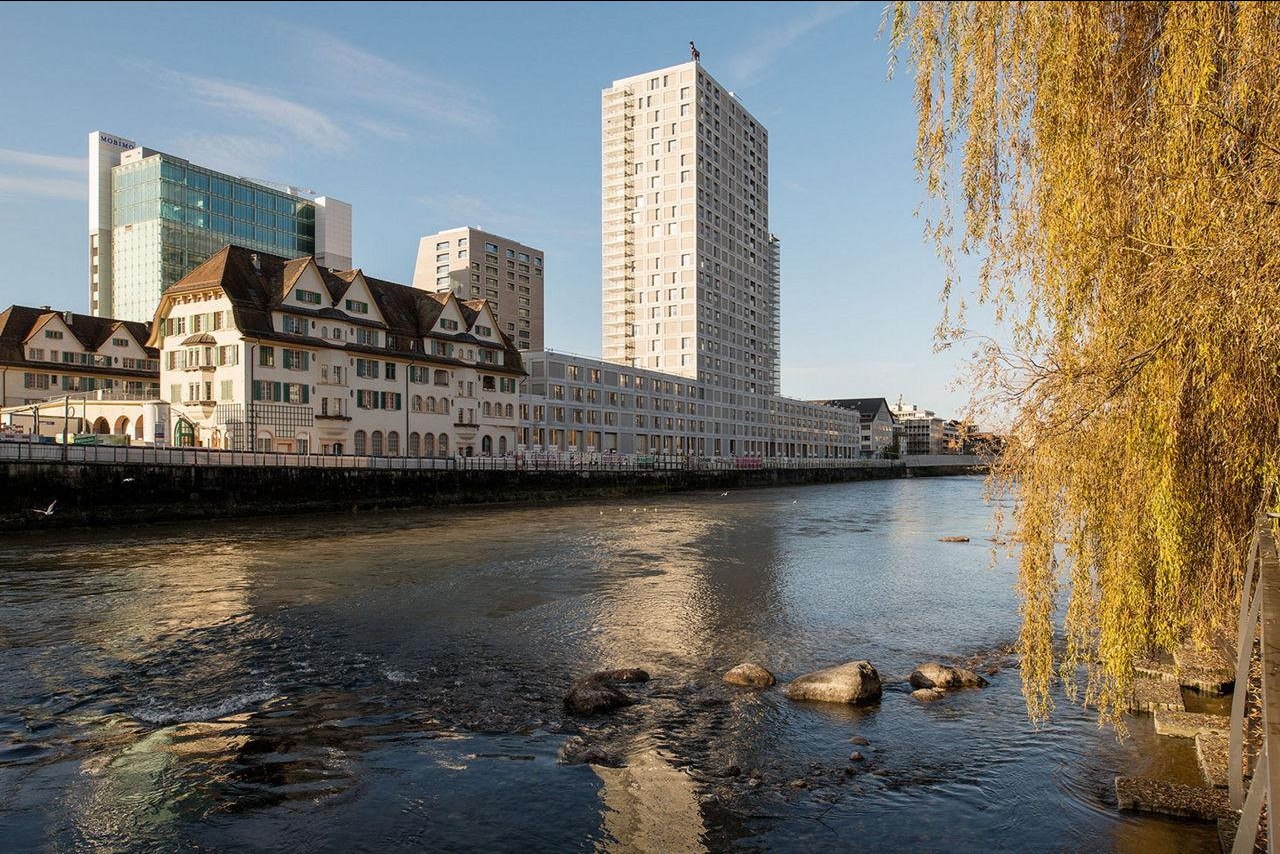 Tramdepot Wohnsiedlung Depot Hard in Zürich