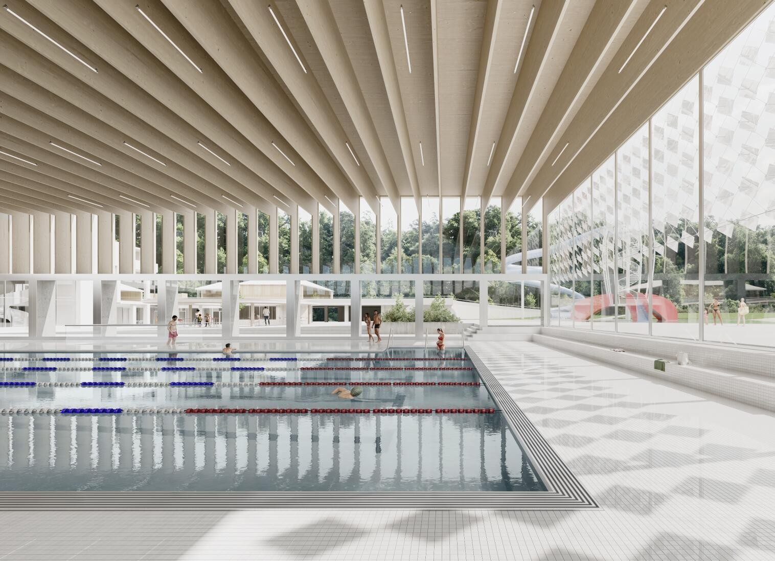 Sanierung und Ausbau Hallenbad Schluefweg in Kloten
