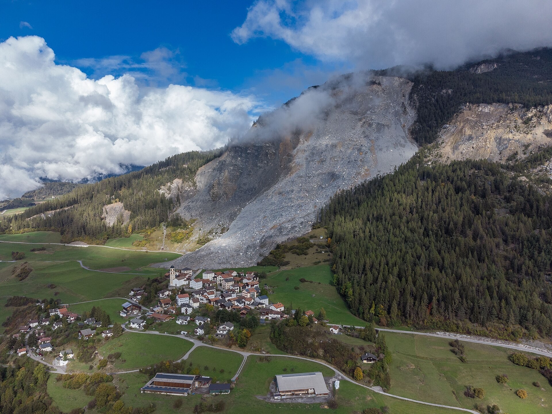 Bergsturz bei Brienz/Brienzauls