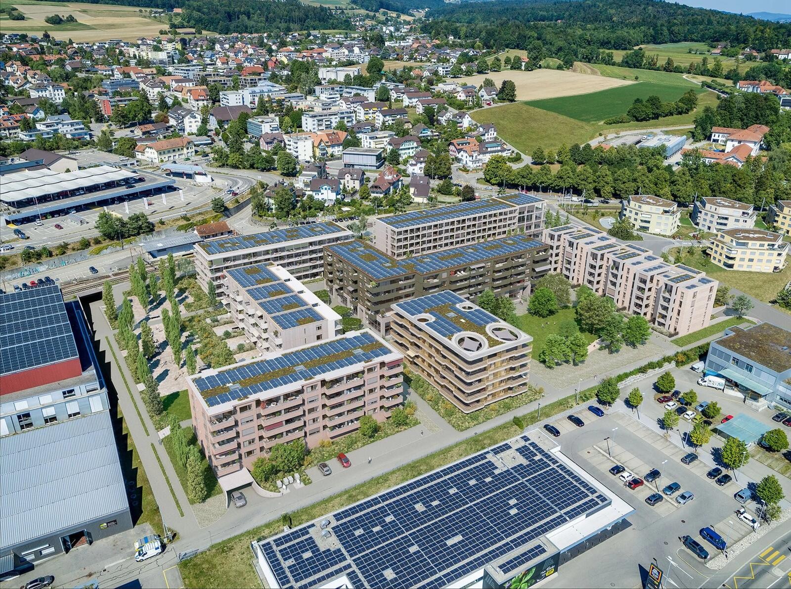 Überbauung auf Delta-Areal in Langendorf