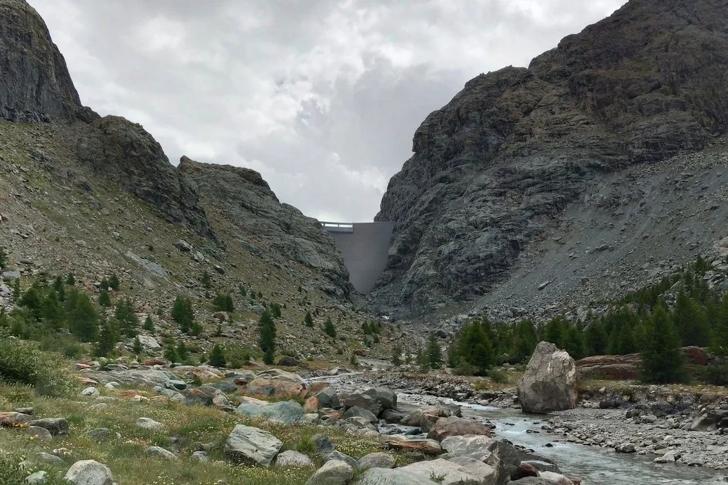 Visualisierung des Gornerli-Projekts oberhalb von Zermatt