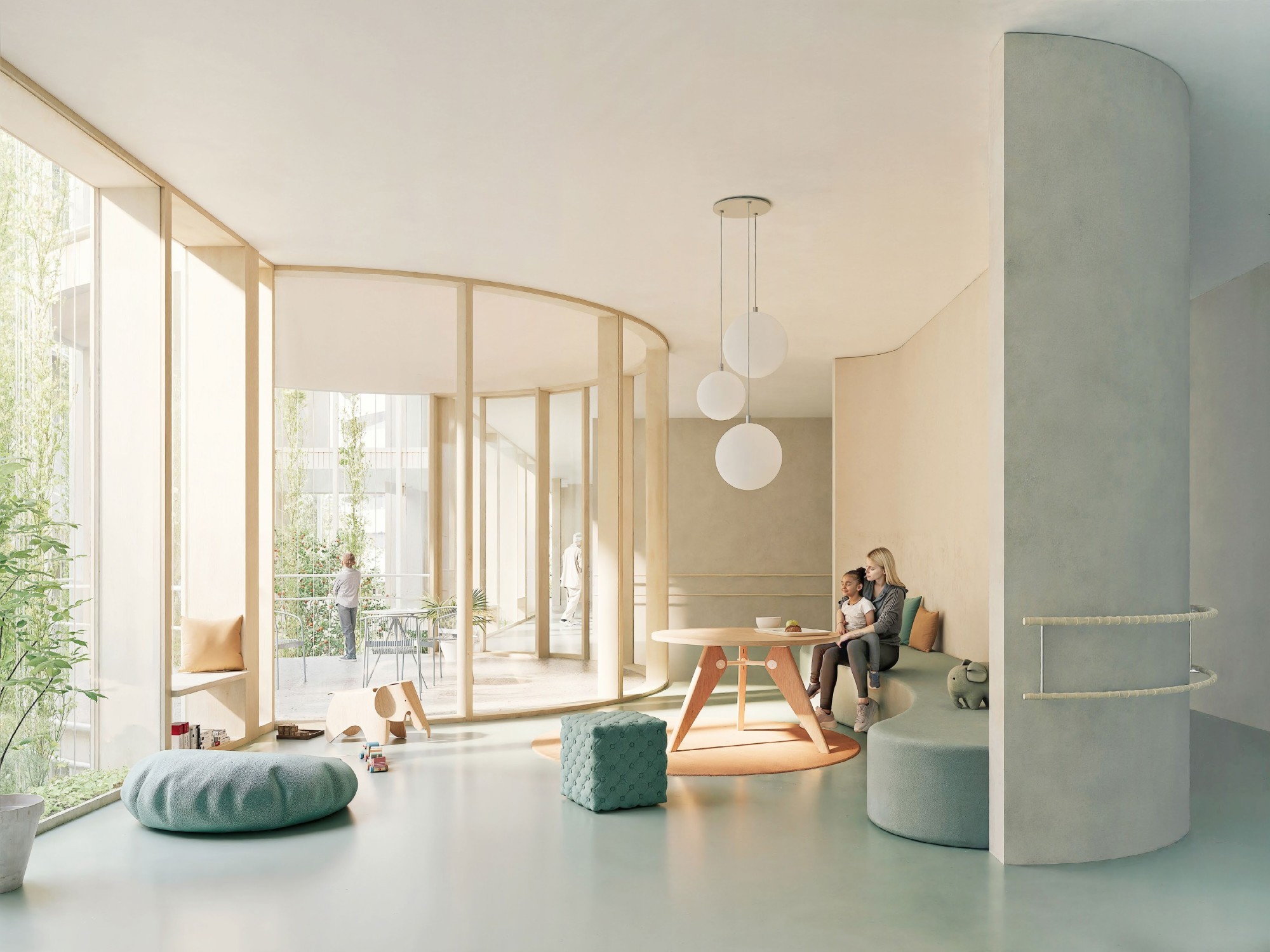 Neubauten der Psychiatrischen Universitätsklinik Zürich