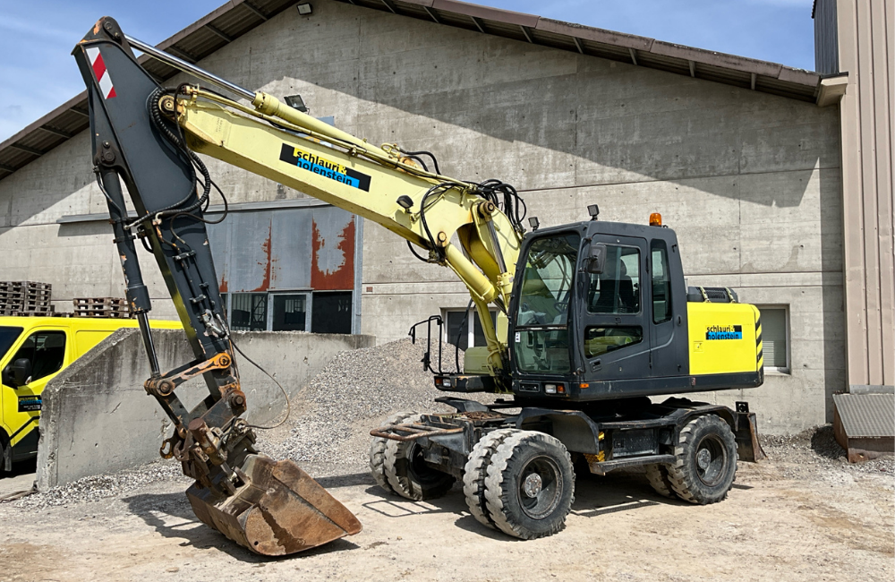 2006 Hyundai Robex 170W-7 Wheeled Excavator
