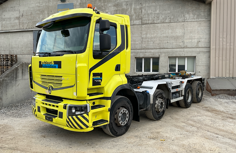 2009 renault Lander 450 8x4 container truck