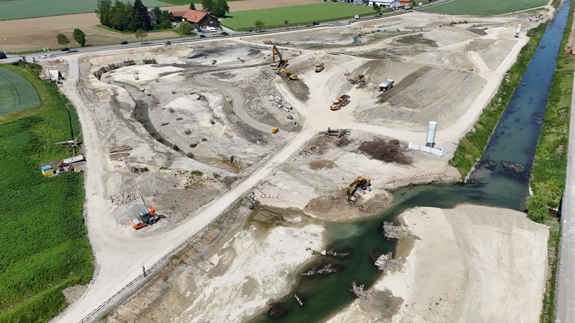 Glatt-Revitalisierung am Flughafen Zürich