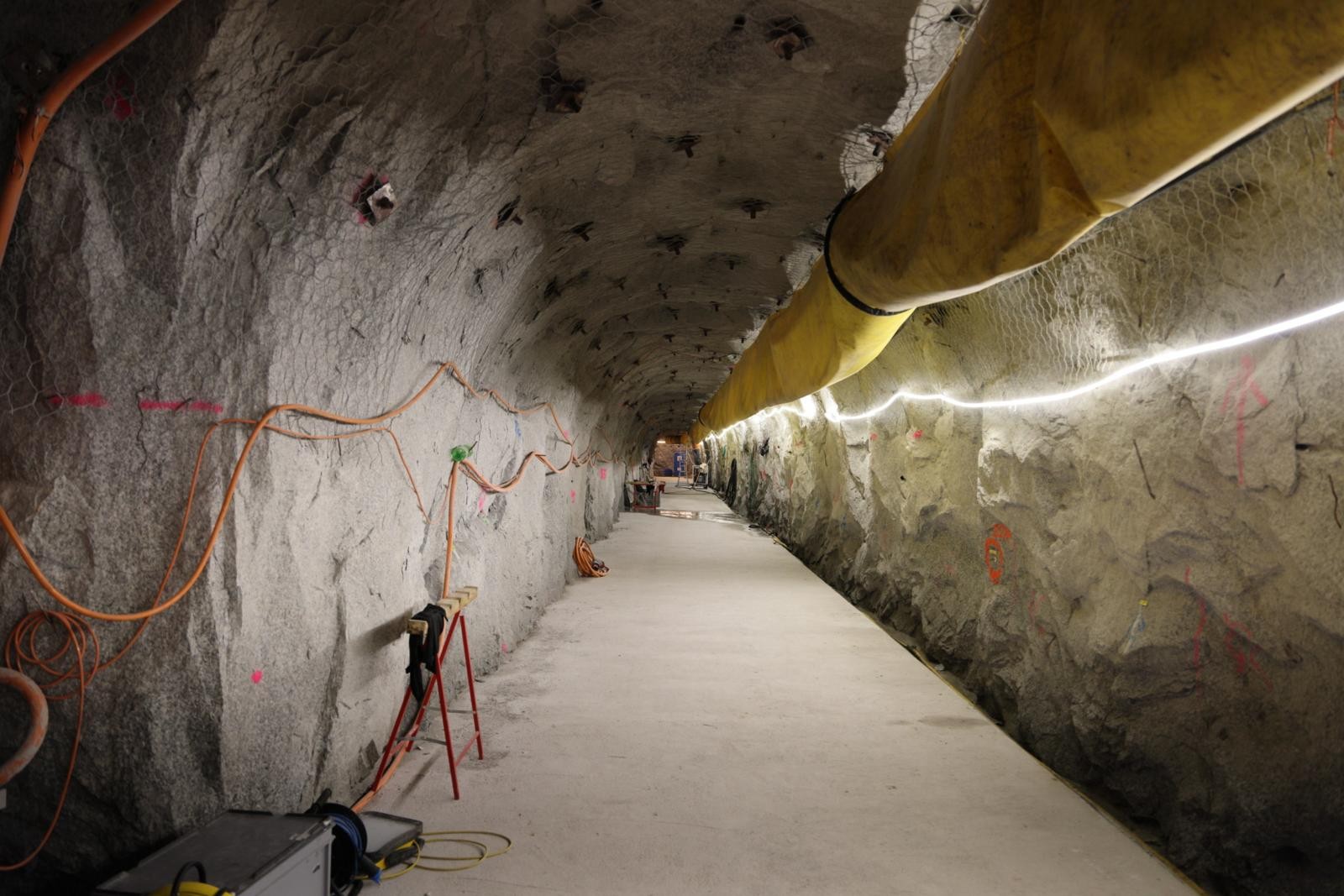 FEAR-Tunnel im BedrettoLab der ETH Zürich