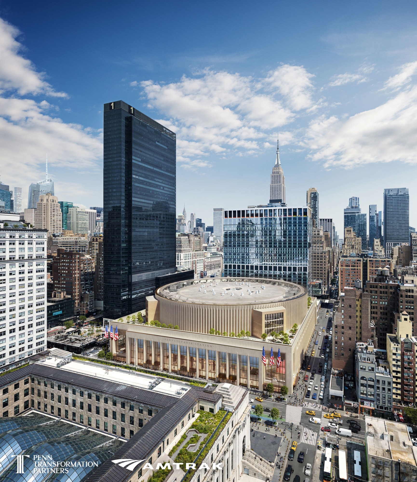 Die Penn Station in New York nach der Sanierung