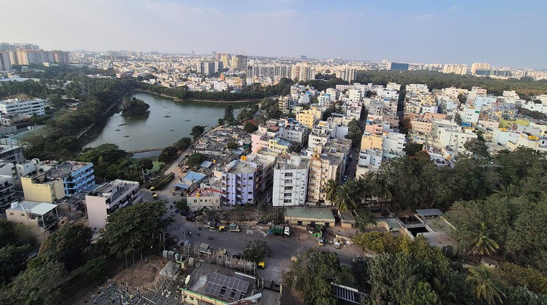 Die Metropole Bengalaru in Indien.