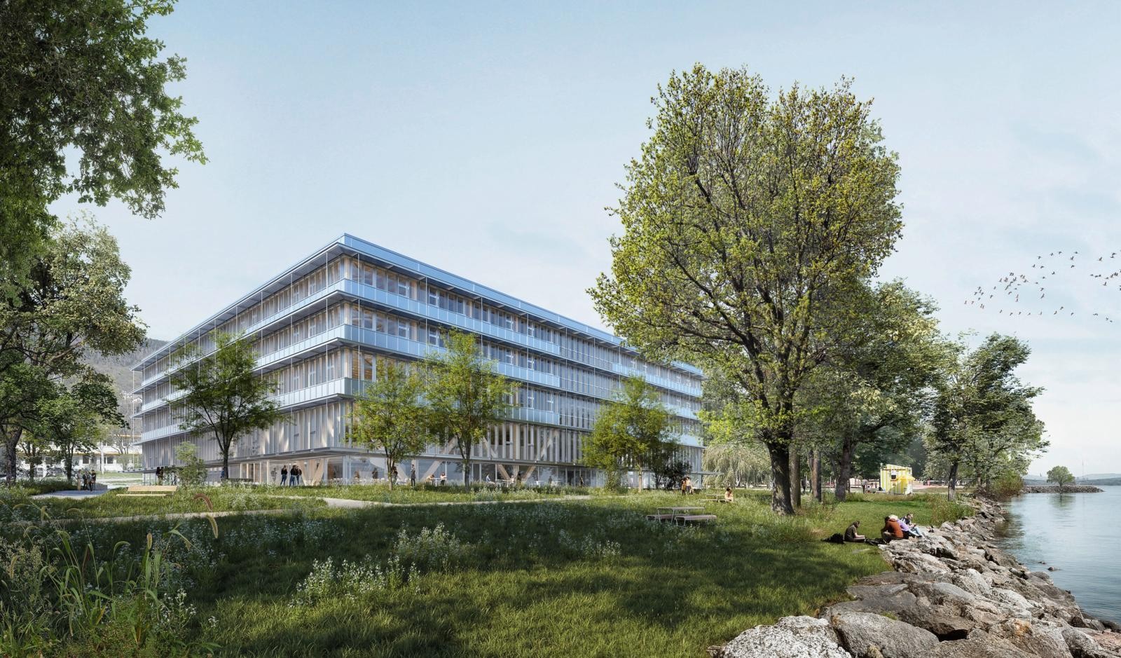 Neubau der Universität Neuenburg
