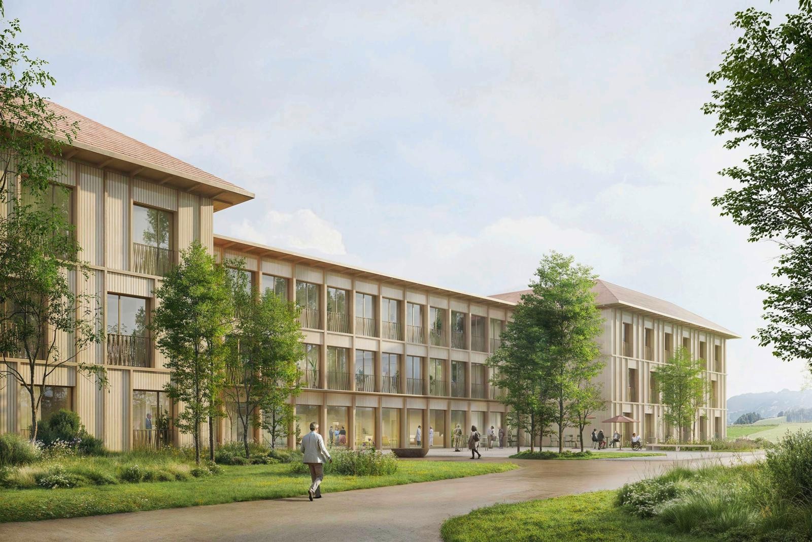 Neubau für die Alterspsychiatrie in Marsens