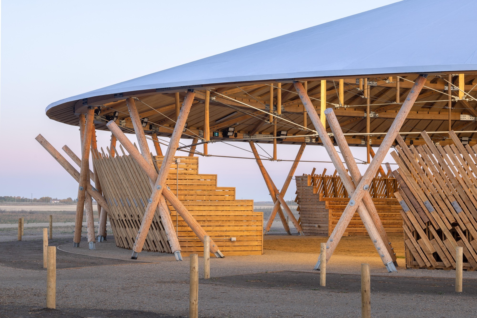Muscowpetung Powwow Arbour (Aussenaufnahme, Detail)