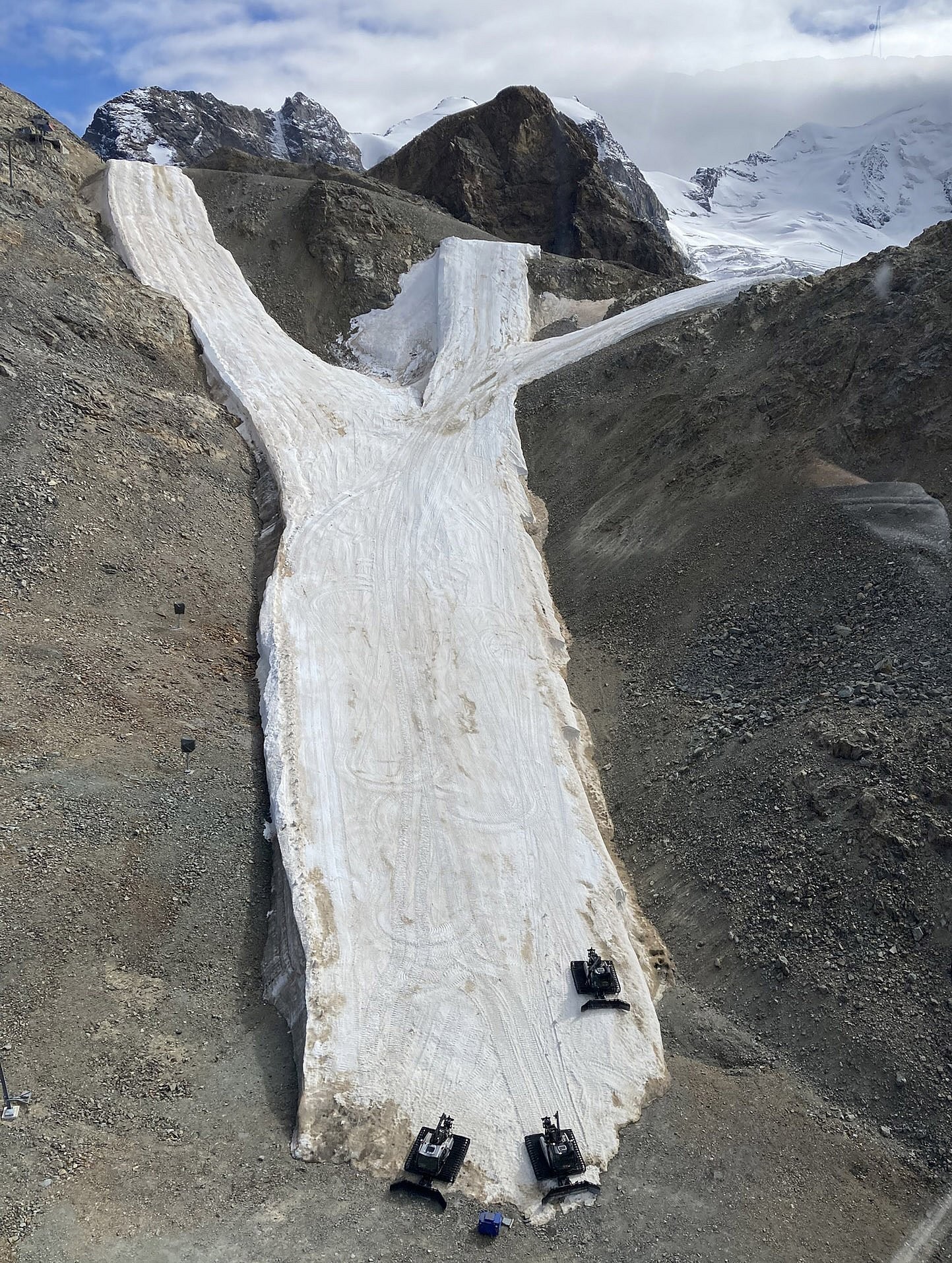 Ehemaliger Gletscher bei der Diavolezza