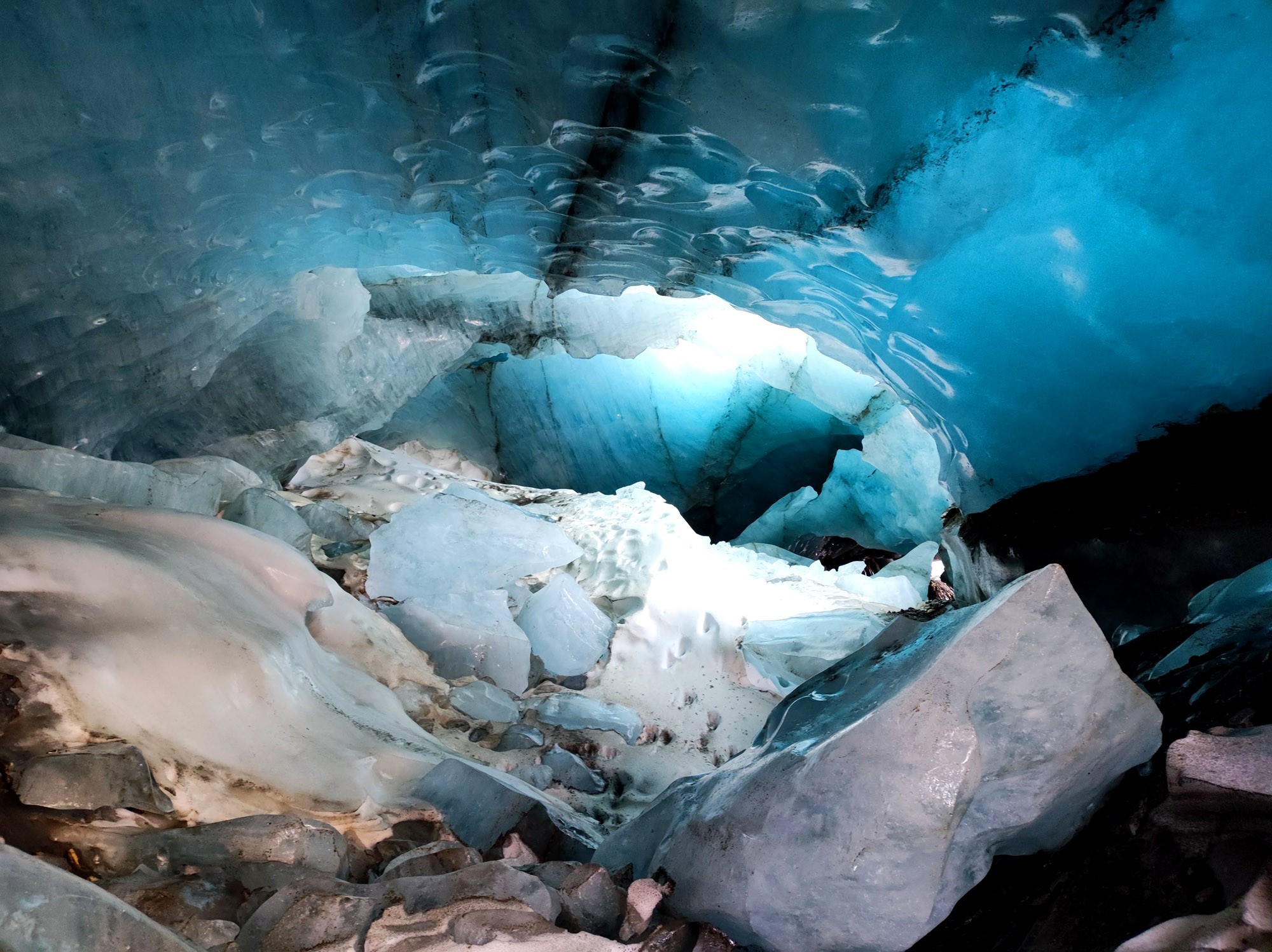 Eishöhle.