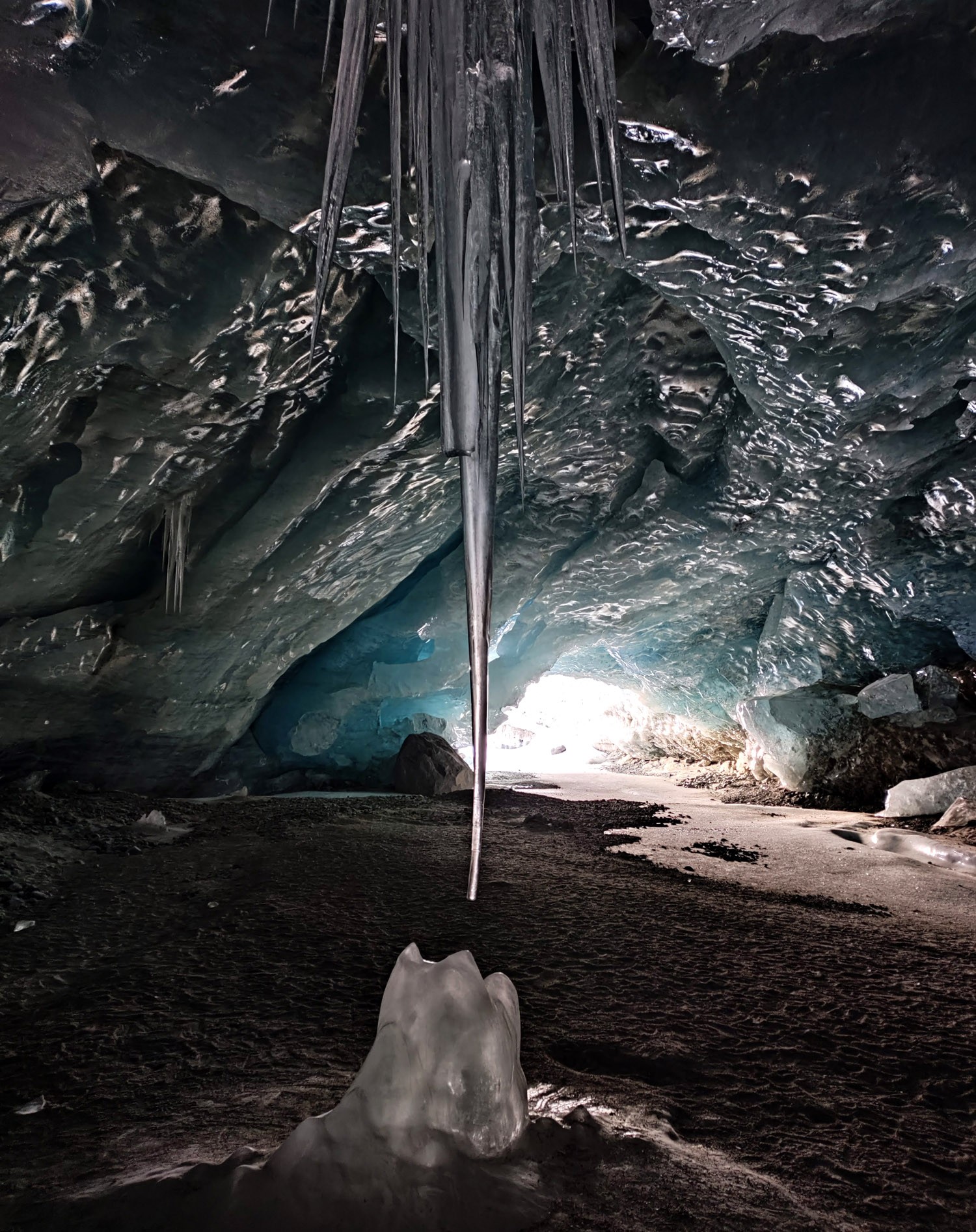 Eishöhle.