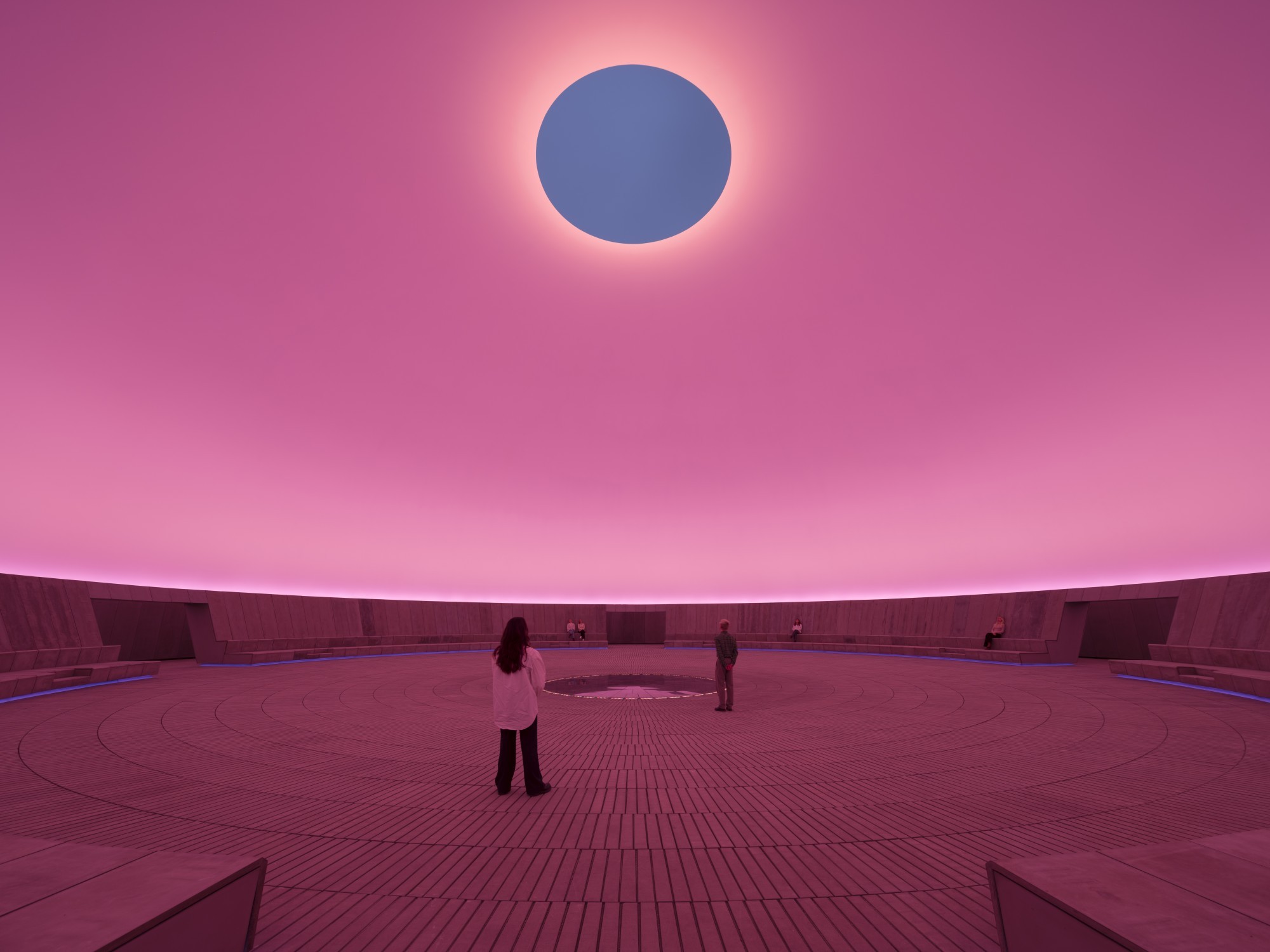 James Turrell, As Seen Below, 2026, Sonnenaufgang