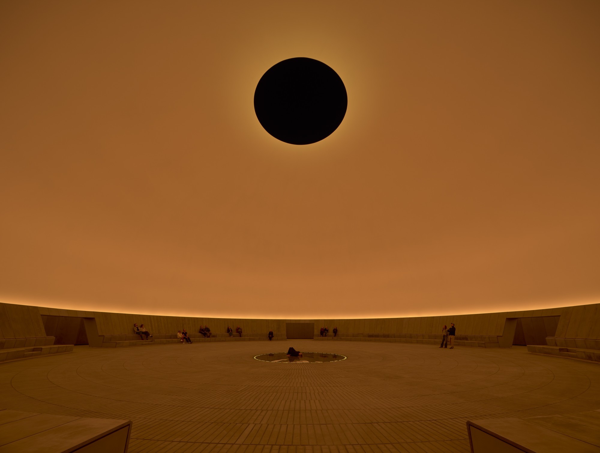 James Turrell, As Seen Below, Innenansicht