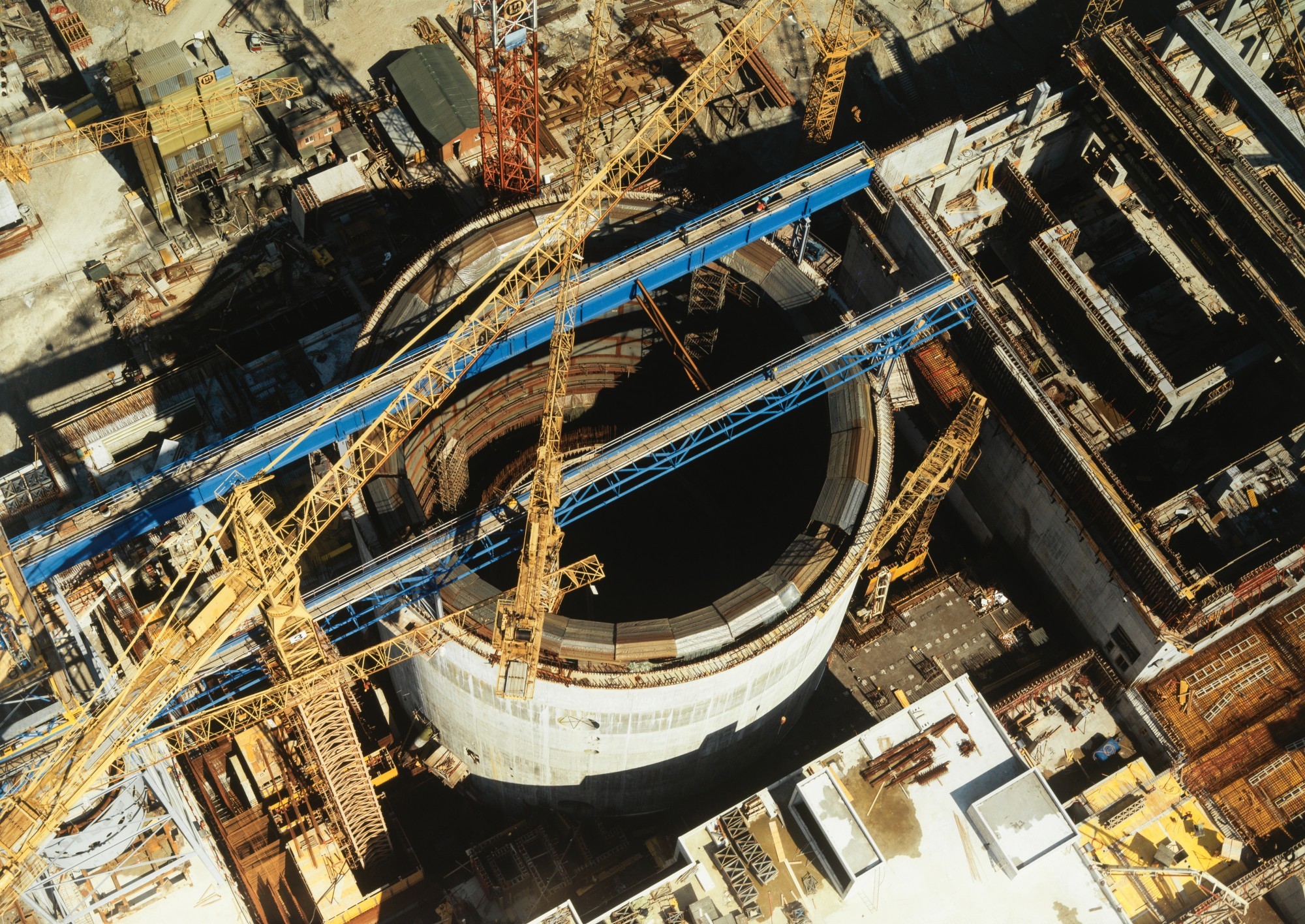 Baustelle des AKW Leibstadt