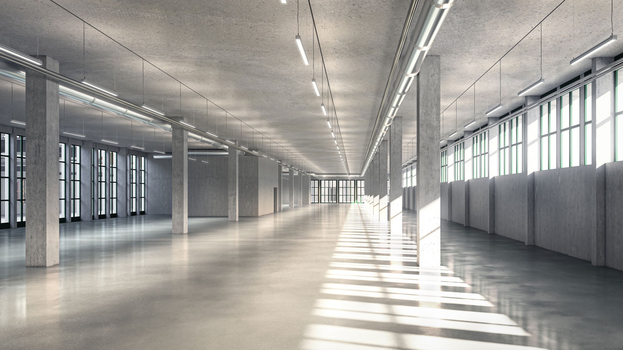 Visualisierung neue Industriehalle Mahlwerk Uzwil